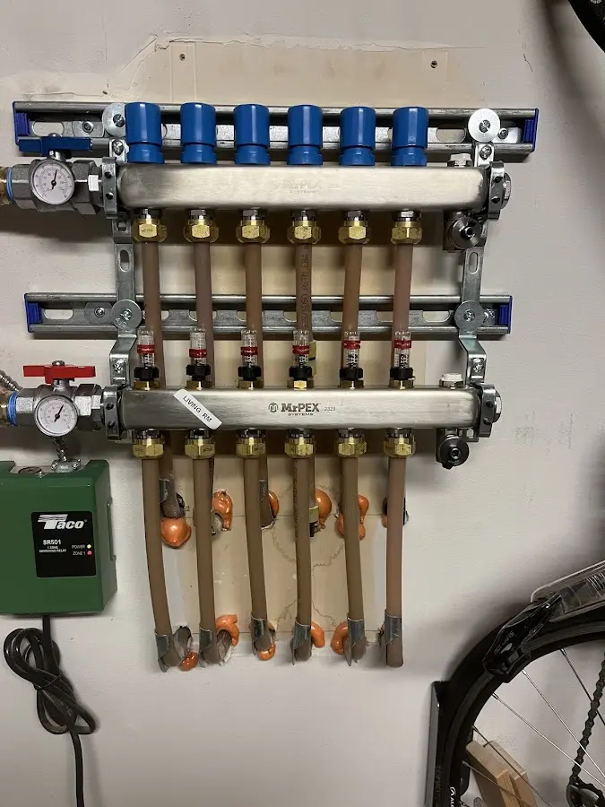 Plumber performing Leak Detection at a residential property in Ogden